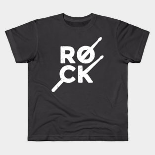 Rock Music Design Kids T-Shirt